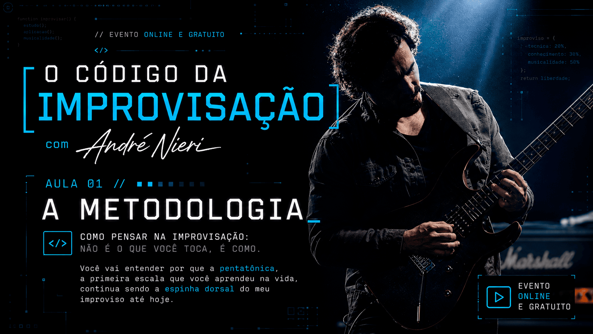 Capa da Aula 01 — A Metodologia